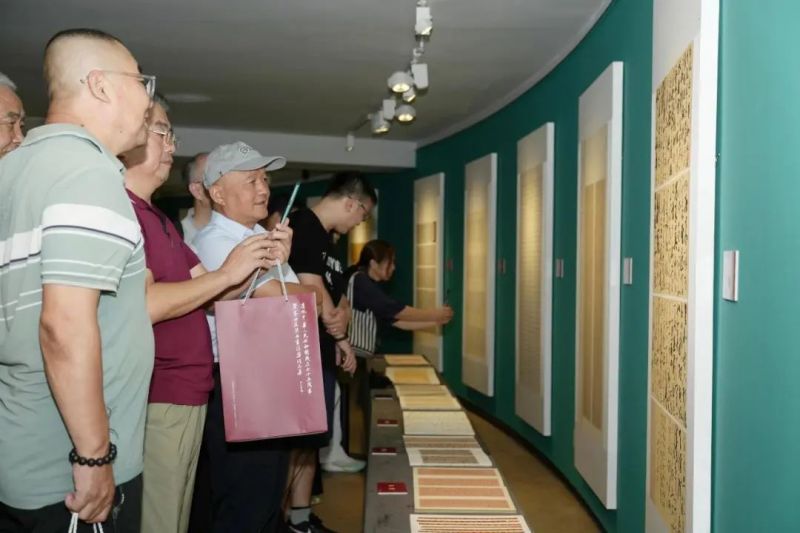 庆祝中华人民共和国成立75周年陕西书法作品展览隆重开幕