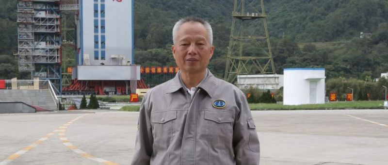 北斗卫星导航系统工程总设计师、中国工程院院士杨长风。受访者供图
